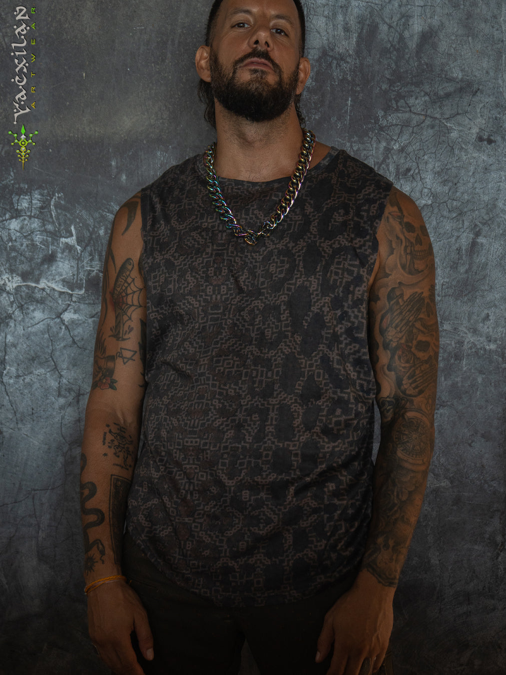 Open Tank Top Men / Supima Cotton - LEOPARDUS LAGARTIKA